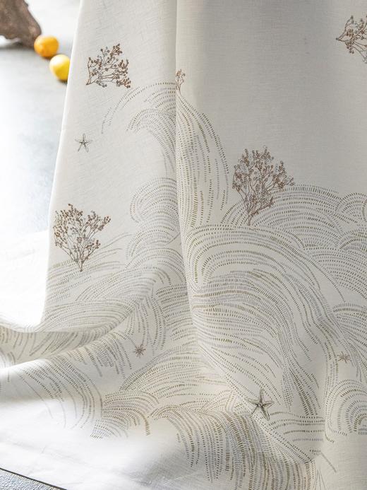 AT邸尔铂·法国进口奢华家纺Oceanide海洋女仙系列桌品艺术桌布 商品图4