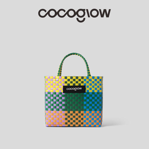 cocoglow · AUTUMN SHINE 秋日暖阳系列原创手工工艺编织菜篮子中号/大号 商品图3