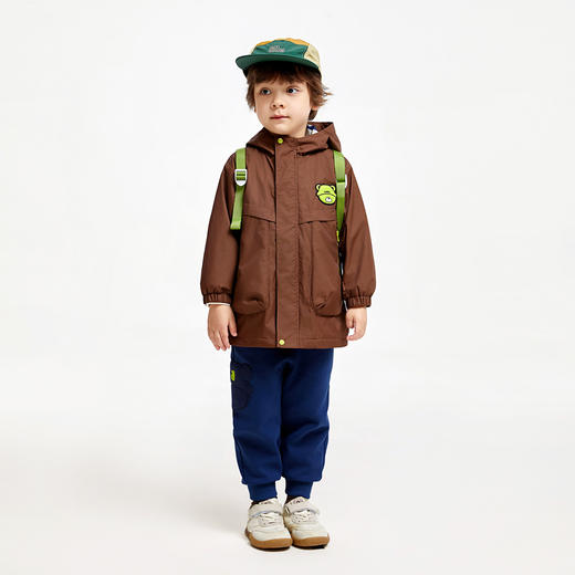 男童加绒三防外套宽松安奈儿童装实体店同款XB435559 商品图3