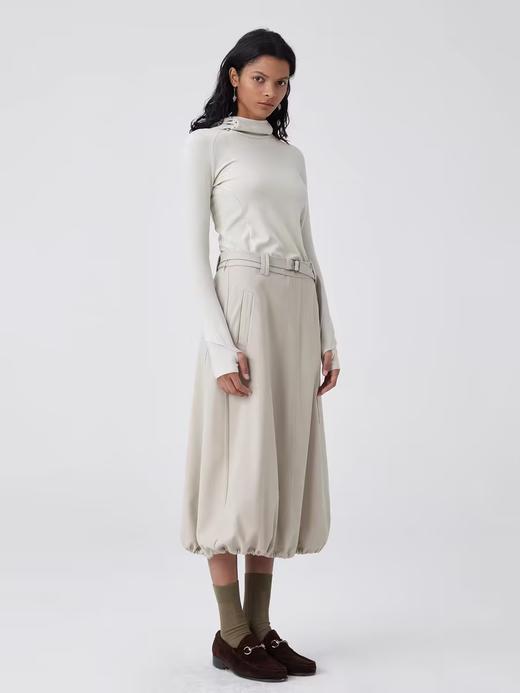 Simple Project/Y24166/女款多色连帽羊毛长袖tee 商品图0