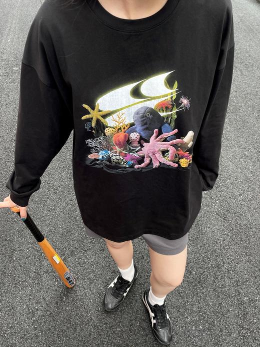 CryingCenter 水族馆公仔长袖T恤 哭喊中心 商品图0