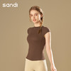 三蒂2024秋冬sandi短袖不可插胸垫SG23015 商品缩略图1