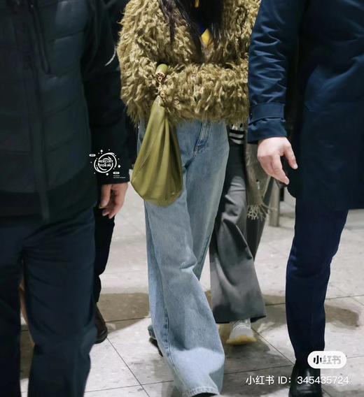 年度神裤！贸易公司  Loew水洗做旧高腰直筒牛仔裤   杨幂同款 商品图2