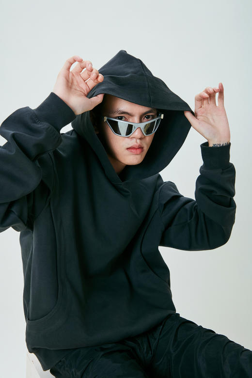 ECAPTIOUS 多位拼接秋冬卫衣 商品图0