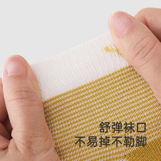 【商场同款】英氏儿童袜子夏季薄款袜子男童7A抑菌短袜两双装新款 商品图3