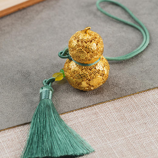 福禄欢喜葫芦挂件【朱炳仁铜 】 商品图1