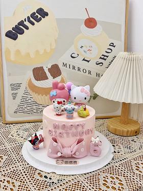 麦乐蒂公仔主题蛋糕