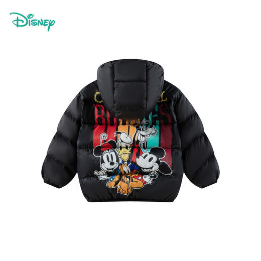 Disney/迪士尼【轻便可收纳】秋冬新款男童卡通羽绒外套轻暖连帽防风轻薄羽绒服
ZD4DS021 商品图8