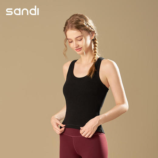 三蒂2024秋冬sandi背心SL23008 商品图1