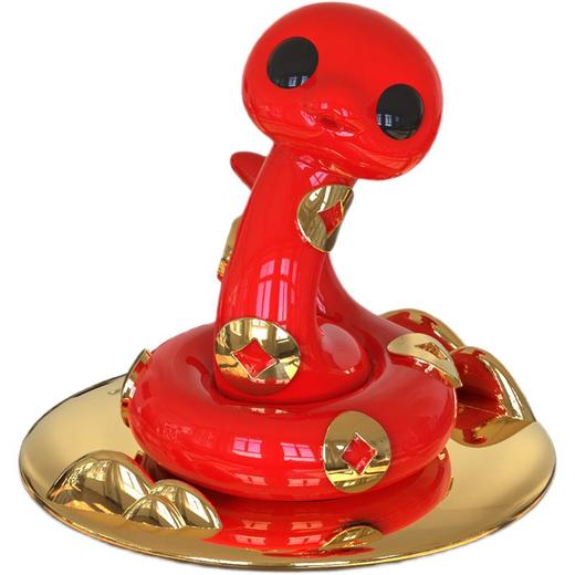 金山款《蛇玲珑》红色 商品图0