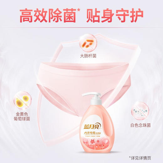 蓝月亮洗衣液_樱花香500g/瓶  男女士内裤清洗液除菌去污 去血渍防发黄泵头装_需要提前一天预约服务_YWJZ_需要提前一天预约服务_YWJZ 商品图2