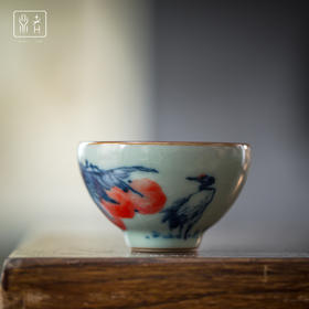 问鼎鼎者青花惊鸿杯（福寿）惊鸿杯(鱼)惊鸿杯(玉兰花鸟)（缺货）