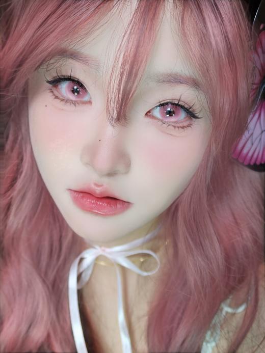 egguncle半年抛 末世沙丘/绯色神域/虚幻国度/柏林女巫 14.5mm cos系列 棕粉紫绿 商品图5