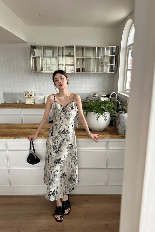 ANSUABEL 国风浪漫提花连衣裙 18596 商品图0