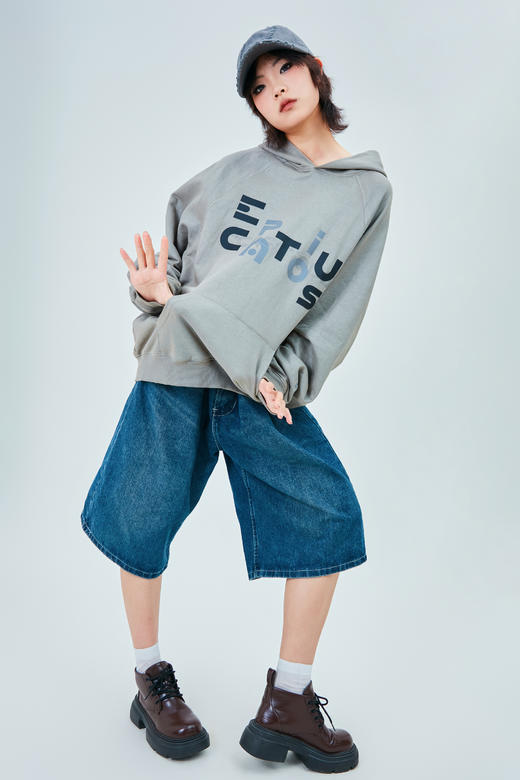 ECAPTIOUS 秋季宽松版型卫衣 商品图4