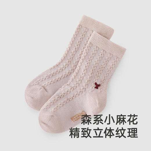 【商场同款】英氏儿童袜子男童女童防臭四季袜新款短袜两双装 商品图3