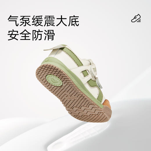 泰兰尼斯学步鞋男宝宝秋季新款童鞋软底鞋子女童机能鞋防滑面包鞋 T01T4C5607 商品图2