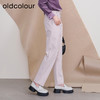oldcolour欧珂冬季新款高腰宽松时尚长裤女P450704A1 商品缩略图1