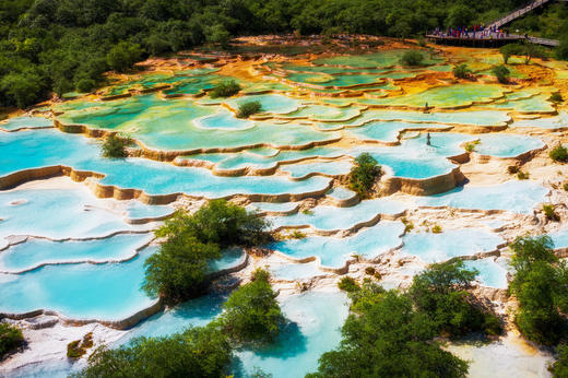 【五一】<成都+九寨沟+都江堰/熊猫乐园二选一+黄龙5天双飞纯玩团>15人精品小团 商品图4