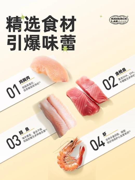 耐威克｜猫咪肉条｜ 猫咪零食｜海陆双拼｜美味盛宴｜猫咪高冷，来一根｜精选食材｜美味碰撞 商品图1