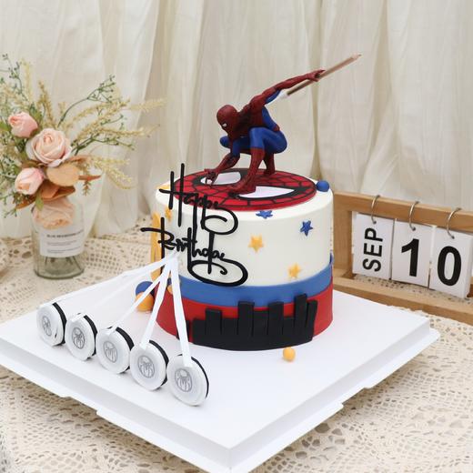 蜘蛛侠火焰蛋糕 商品图2