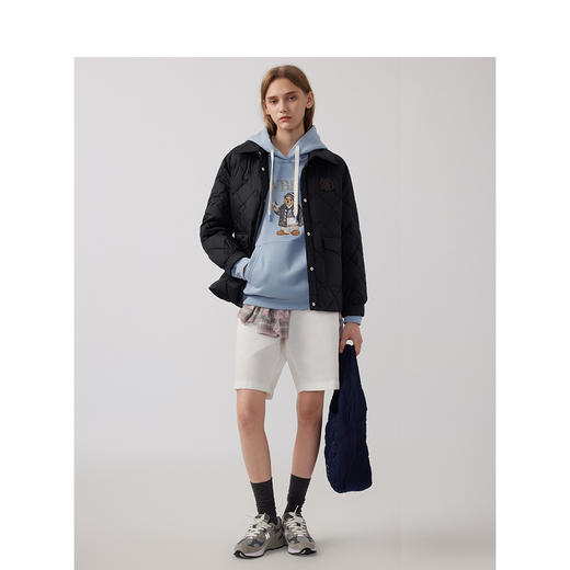 Teenie Weenie小熊字母棉服女冬季女外套TTJP244T01P 商品图2