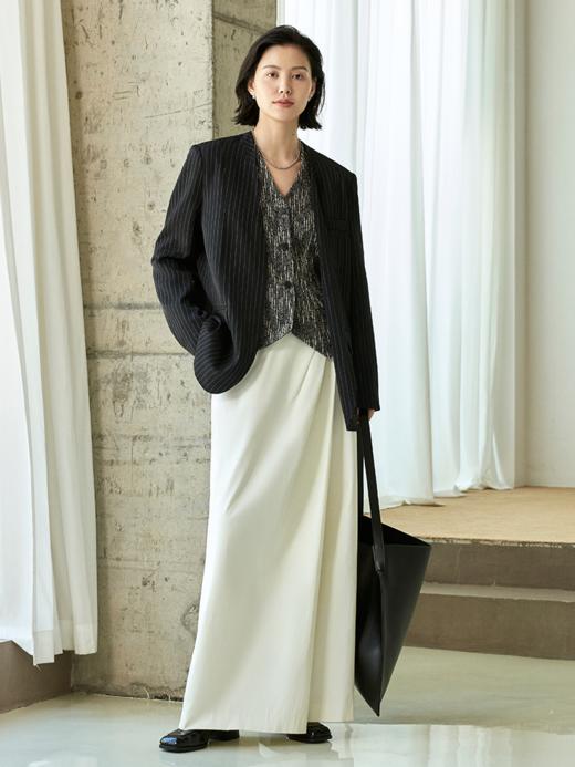 提气显瘦色织条纹西装外套FCE3SUT176 商品图9