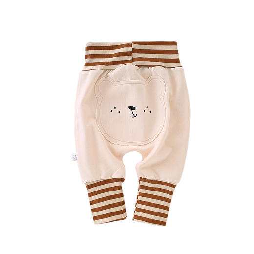 【可爱百搭 舒适护肚】初生秋新款可爱儿童韩版宝宝裤子高腰护肚裤子婴儿打底裤大PP卡通 商品图4