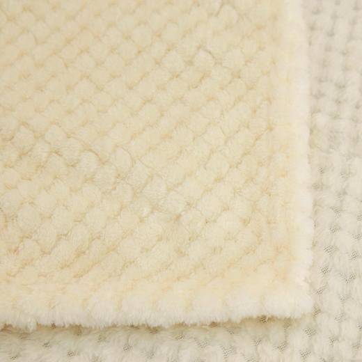 亚马逊纯色菠萝格毛毯 沙发毯珊瑚绒毯子法兰绒毛毯午休毛毯批发 商品图2