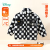Disney/迪士尼男童加绒夹棉2024秋冬款中大童保暖外套米奇格子潮ZD4DS004 商品缩略图0