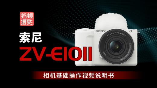 索尼ZVE10II-型号视频说明书 商品图0