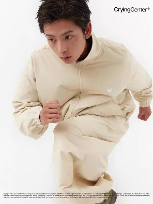 CryingCenter 降落伞运动服套装外套拉链上衣薄秋款 商品图2