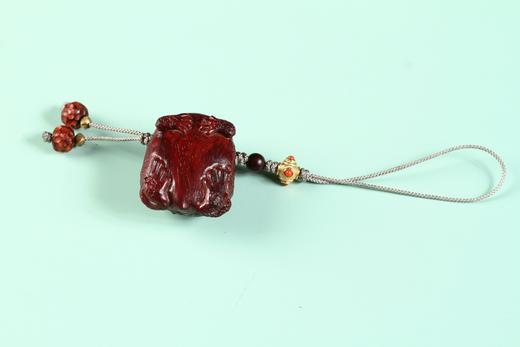 GJXJ0139°福蟾/金蟾紫檀挂件 商品图4