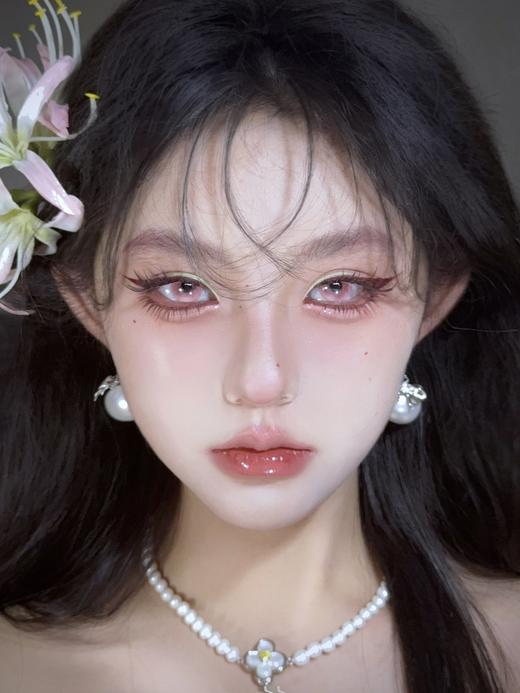 egguncle半年抛 末世沙丘/绯色神域/虚幻国度/柏林女巫 14.5mm cos系列 棕粉紫绿 商品图6