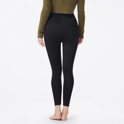 都市丽人打底裤强暖外穿裤保暖裤锦纶厚九分裤一条LLT4B1 商品图4