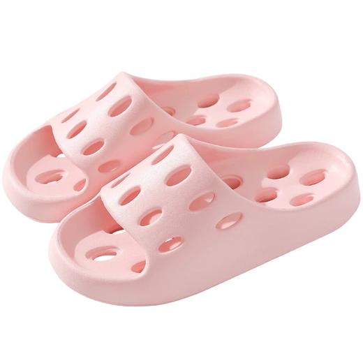 浴室拖鞋女夏室内家用情侣漏水速干卫生间凉拖鞋男防滑软底鞋[WG25207W/M] 商品图3