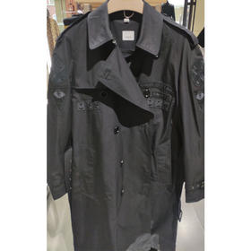 BURBERRY 博柏利 男士风衣 黑色 8042244 A1189