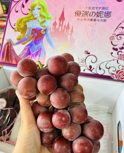 【妮娜晴王🍇】葡萄界的口感之巅，独特红酒🍷口感✅肉嫩，高甜多汁💦无籽❗✅自然成熟🌳葡萄味更加浓郁！比晴王还赞的葡萄一口下去多种水果的味道，带有“果香、奶香、花香、酒香”的高贵葡萄🍇 商品图6