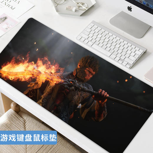 黑神话悟空鼠标垫键盘垫 加大加宽 男生女生游戏电竞键盘垫 400*900 商品图1