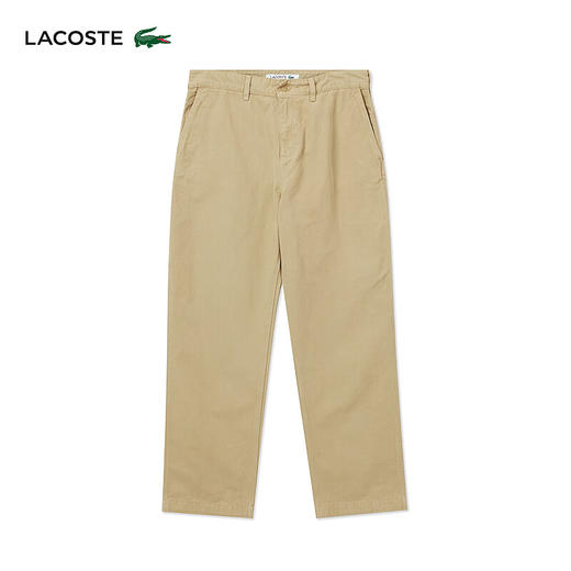 LACOSTE法国鳄鱼男装新款时尚简约休闲工装裤HH3903-10 商品图3