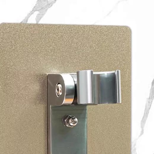 奇丽屋多向式莲蓬头架花洒支架免打孔可调节浴室淋浴器花洒喷头【不支持补差，非质量问题不退不换】S 商品图1