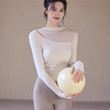 【限时秒】YOGACODE【火树银花系列】2024 瑜伽服长袖上衣秋冬带胸垫修身显瘦运动长袖t恤DWLS124060 商品缩略图2