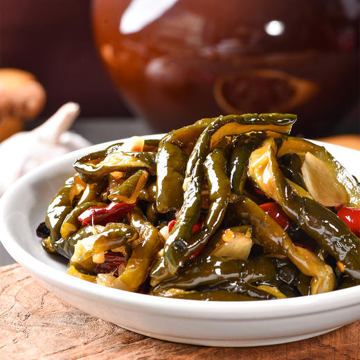 回味脆辣黄瓜皮220g，脆辣微甜微酸，湖北宜昌西陵鲜食泡菜，三峡民俗风味小吃 商品图4