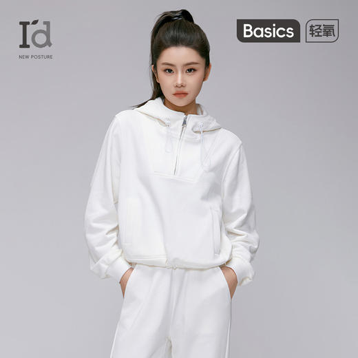 I‘d爱帝毛圈卫衣休闲连帽宽松套头运动外穿套装 商品图1