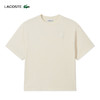 LACOSTE法国鳄鱼女装新款纯棉纯色宽松简约休闲短袖T恤TF4122-10 商品缩略图1