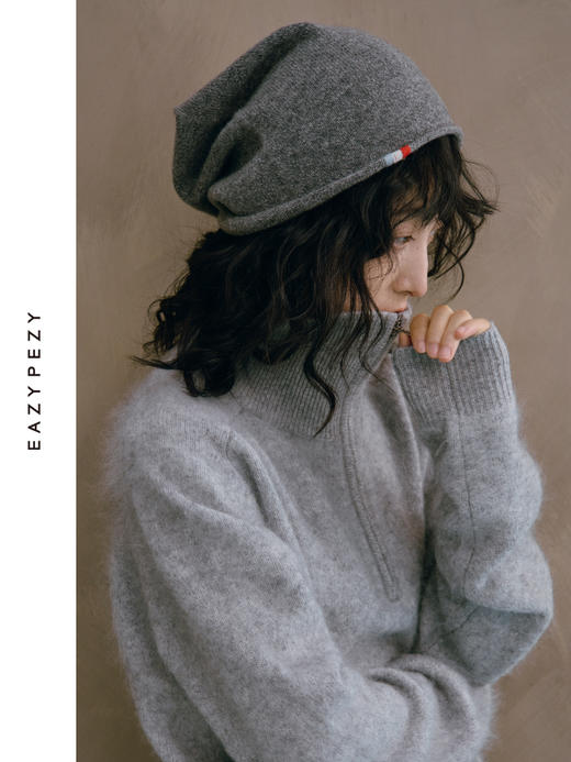 EAZYPEZY 2024AW 羊绒懒人帽 商品图2
