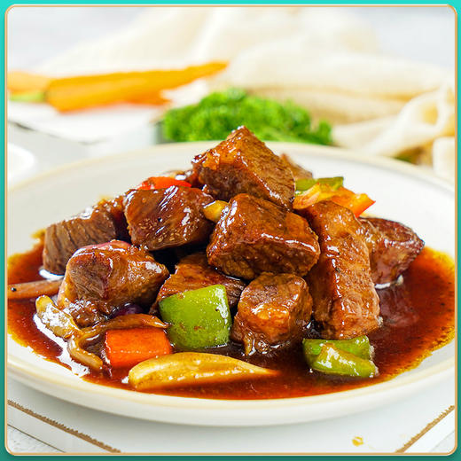 有机原切牛肉块（排酸牛肉） 500g*2袋 商品图5