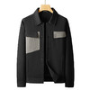 【新款DWD】大依优型大码翻领夹克外套加肥加大肥佬休闲上衣男士胖子潮流 商品缩略图1