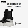 MIO米奥冬季酷趣熔岩厚底高帮鞋小众设计靴子百搭休闲鞋子女M245695353 商品缩略图4