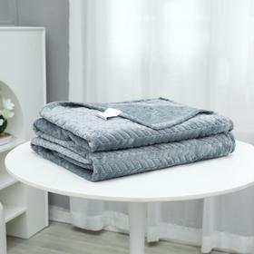 丝带包装礼品毯子 冬季高克重纯色提花珊瑚绒毛毯 加厚保暖毯子 办公室午睡毯 沙发盖毯 学生午休毯